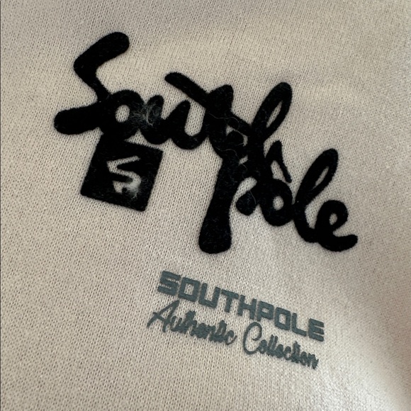South Pole Pink Graphic Hoodie with Fur Trim - Picture 3 of 9